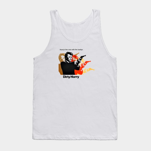 Mod.3 Dirty Harry Magnum Force Tank Top by parashop